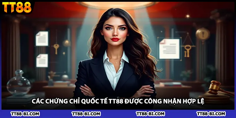 Các chứng chỉ quốc tế TT88 được công nhận hợp lệ
