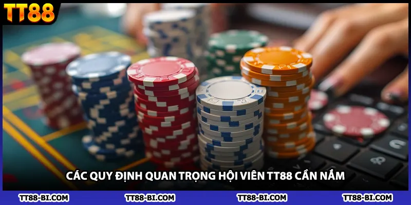 Các quy định quan trọng hội viên TT88 cần nắm