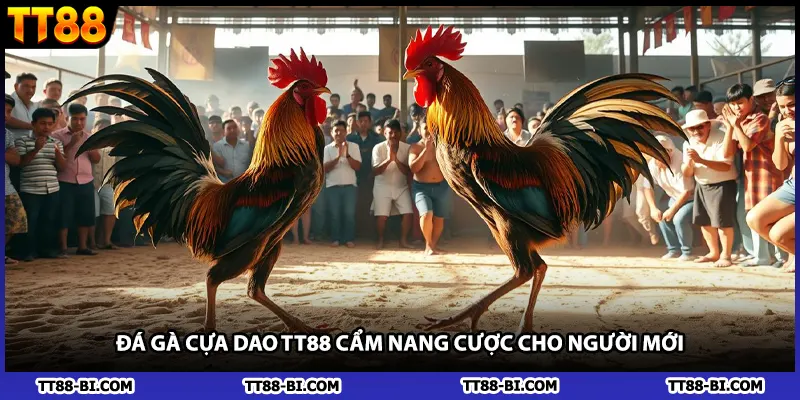 Đá Gà Cựa Dao TT88 Cẩm Nang Cược Cho Người Mới