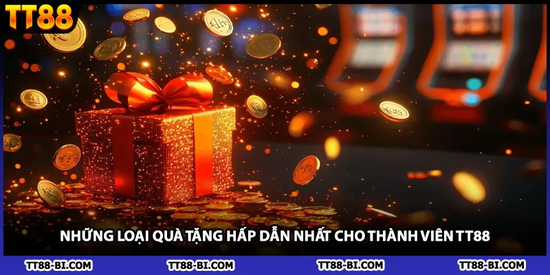 Những loại quà tặng hấp dẫn nhất cho thành viên TT88