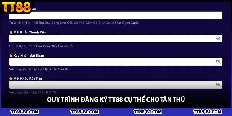 Quy trình đăng ký TT88 cụ thể cho tân thủ